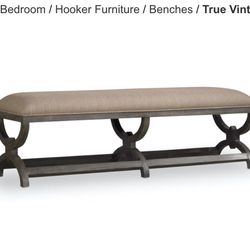 Hooker Furniture True Vintage Bench 