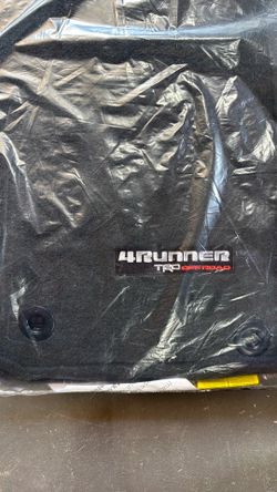 2021 4Runner TRD floor mats