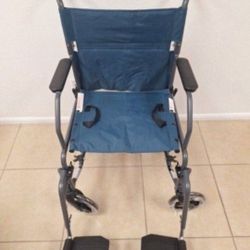 Durable Folding Steel Transport
Wheelchair