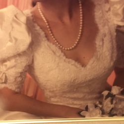 Wedding Dress Ivory Size 8
