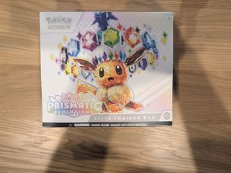 Sealed Pokemon Prismatic elite trainer.