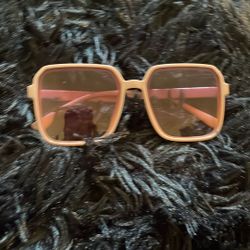 Women /Kids Trendy pink glasses