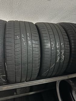 PAIR OF TIRE 265 35 18 PIRELLI 85% LIFE