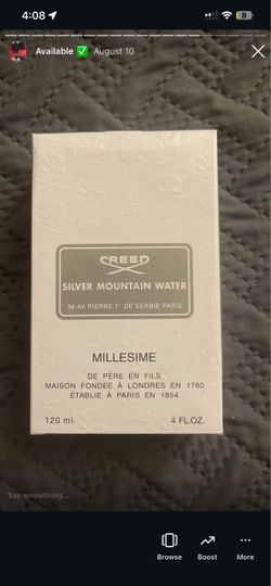 Creed sliver mountain water