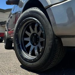 20x10 Raceline Rines Y Llantas 275/55/20 Michelin 