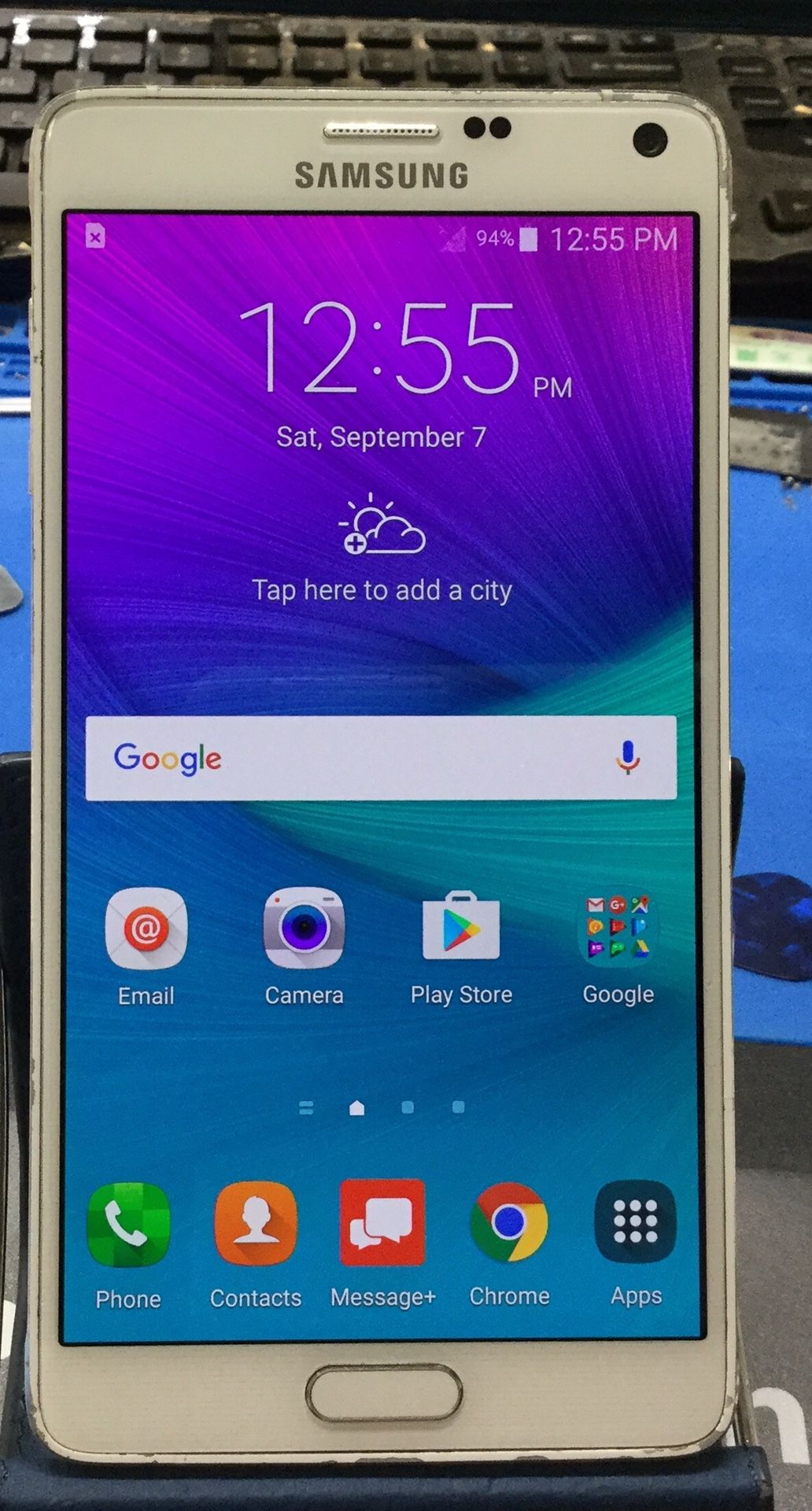 Note 4 - unlocked, free activation