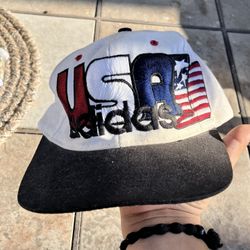 Vintage 90s USA Adidas Hat