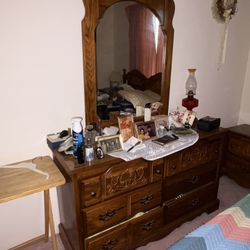 Vintage Vanity & Matching Drawers