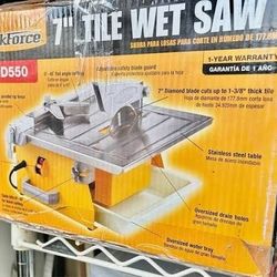 tile saw 7"