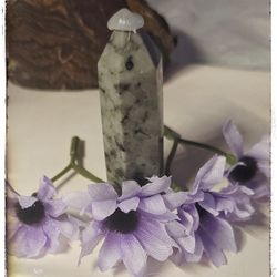 Dalmatian Jasper Mini Tower