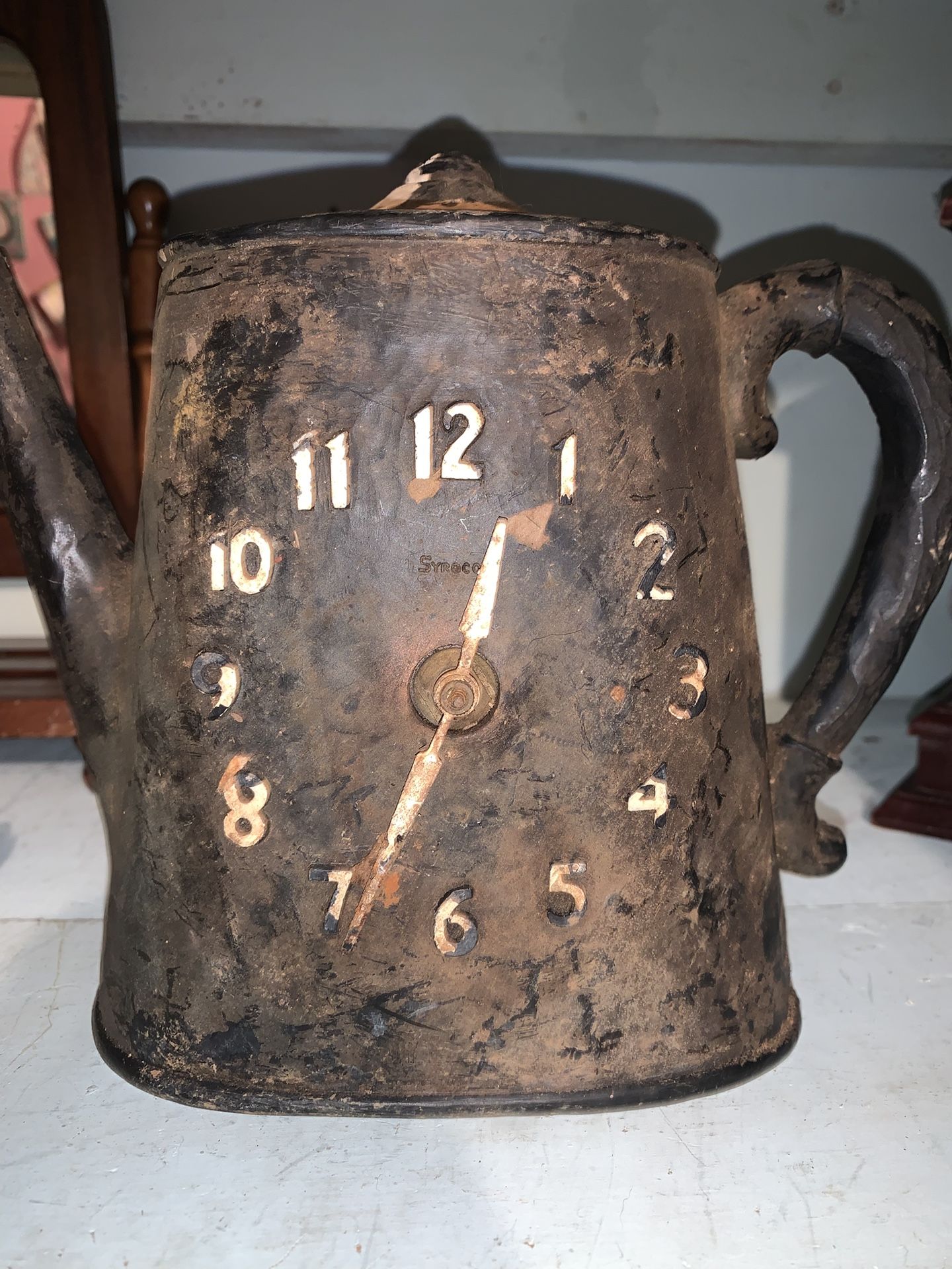 Vintage 1940’s Teapot Wall Clock