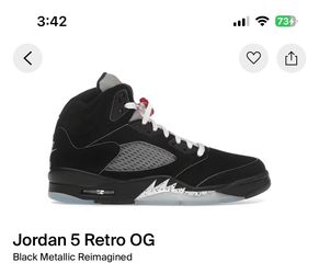 Jordan 5.  Brand. New. Size 11