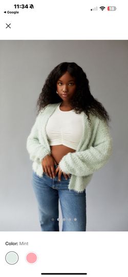 URBAN OUTFITTERS RIONA OPEN FRONT CARDIGAN