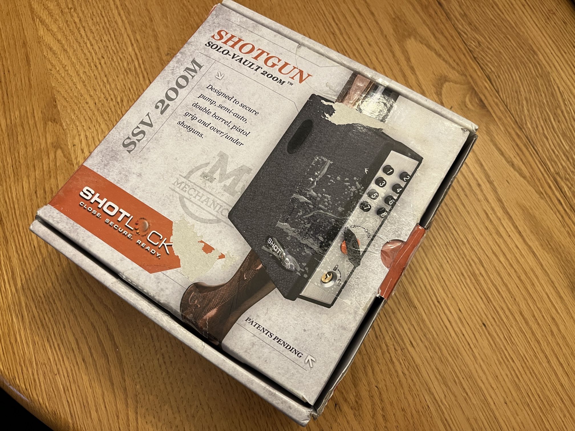 ShotLock Shotgun 200M Solo-Vault - Original box and accessories. Never mounted