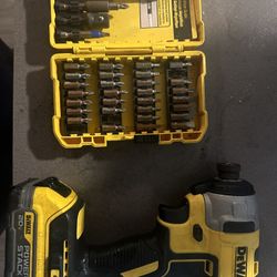 Dewalt Drill And Accessories 