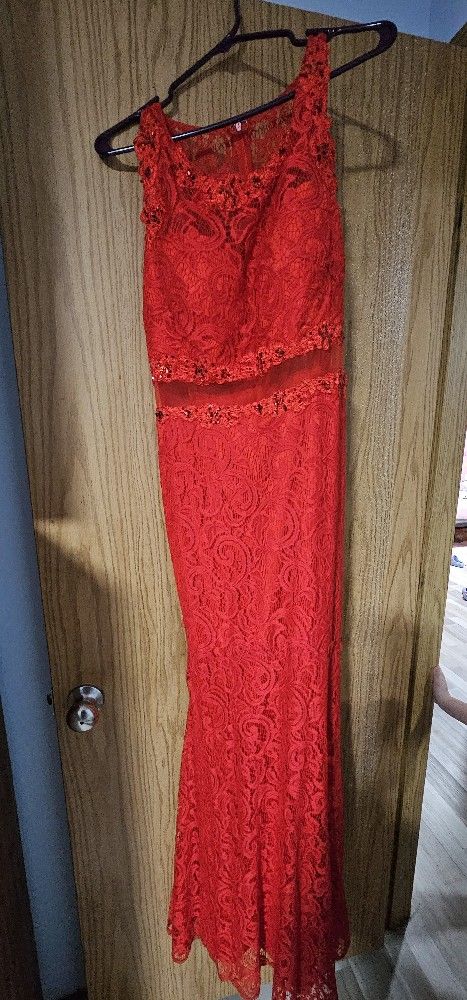 Red Lacey Dress
