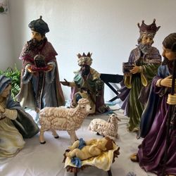 Nativity Set, Holy Night nativity, Hawthorne Village, Set, Nacimiento, Religious, Holidays, Home Decor