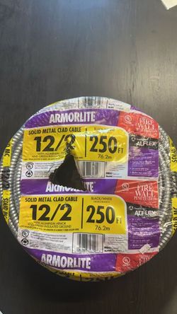 romex 12/2mc 250ft 190$