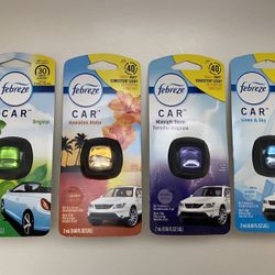 Febreze car clips 
