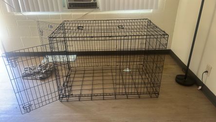 Large dog cage