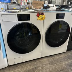 Samsung Washer & Dryer (Take It Home In Payments/Llevalo A Casa En Pagos)