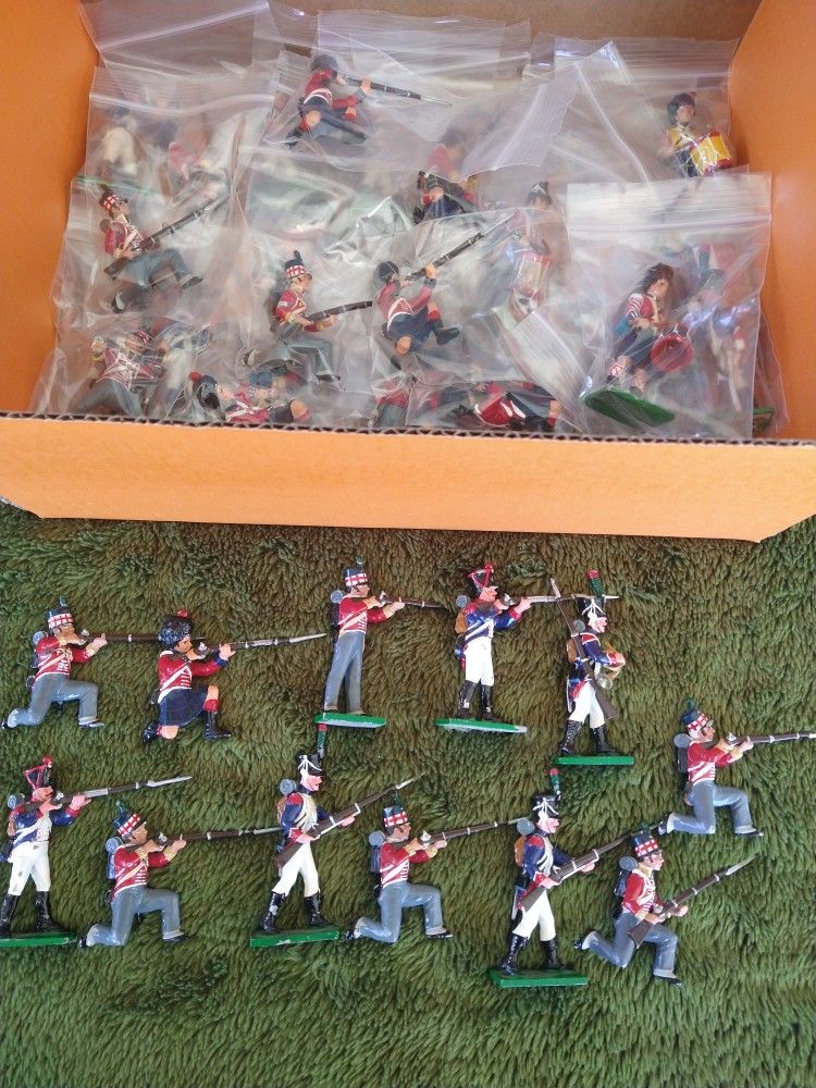 Trophy Miniatures 54mm Toy Soldiers $15 Each Napoleonic