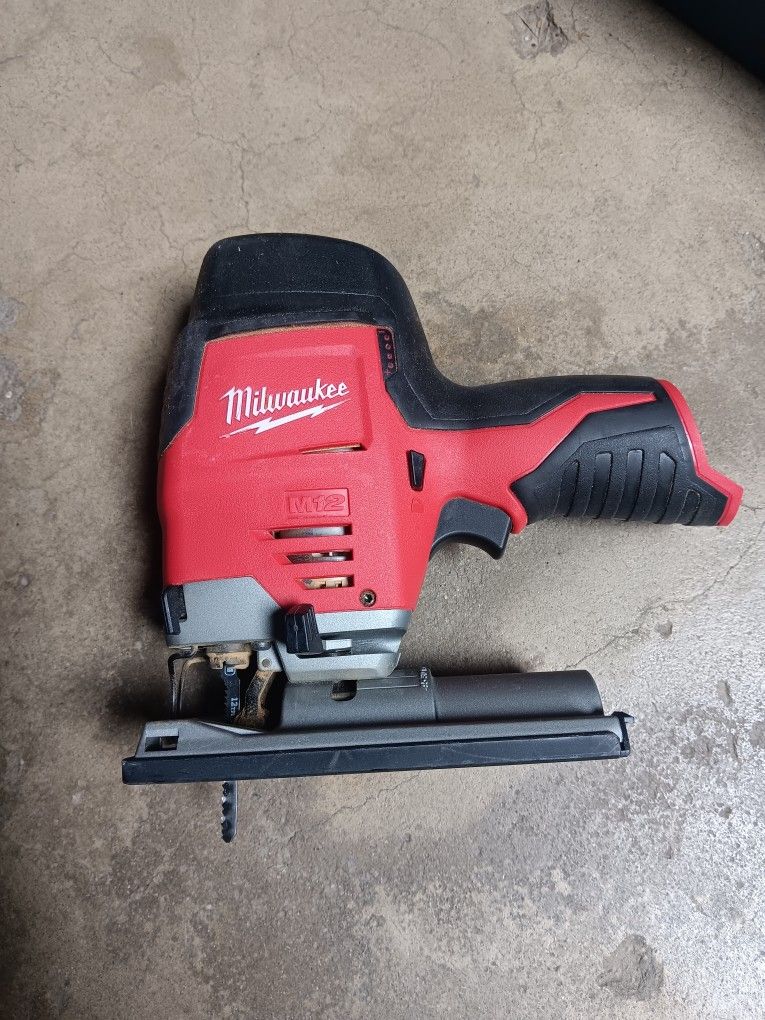 Milwaukee M12 Jig Saw Tool Only Price Firm 