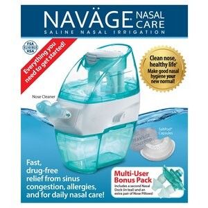 avage Nasal Irrigation Kit, Multi-User Bonus Pack