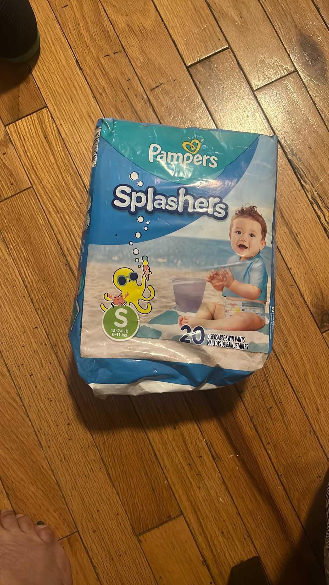 New Pamper Splashers size small
