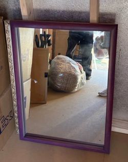 Purple mirror