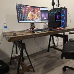 Large Desk For Gaming Or Work
