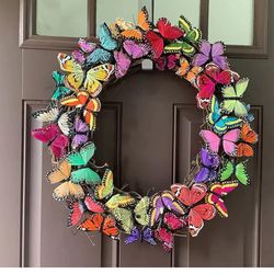 New Exquisite Design Butterflies Wreath 