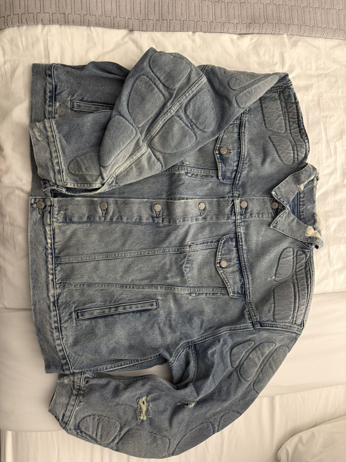 Yeezy Gap Engineered by Balenciaga Padded Denim Jacket M