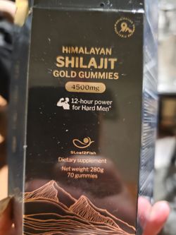 Himalayan shilajit gold gummies