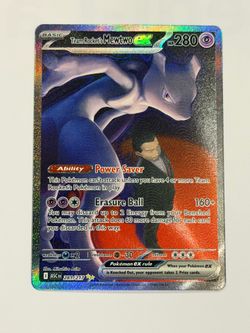 Pokémon Team Rocket's Mewtwo EX Ascended Heroes #281/217 NM