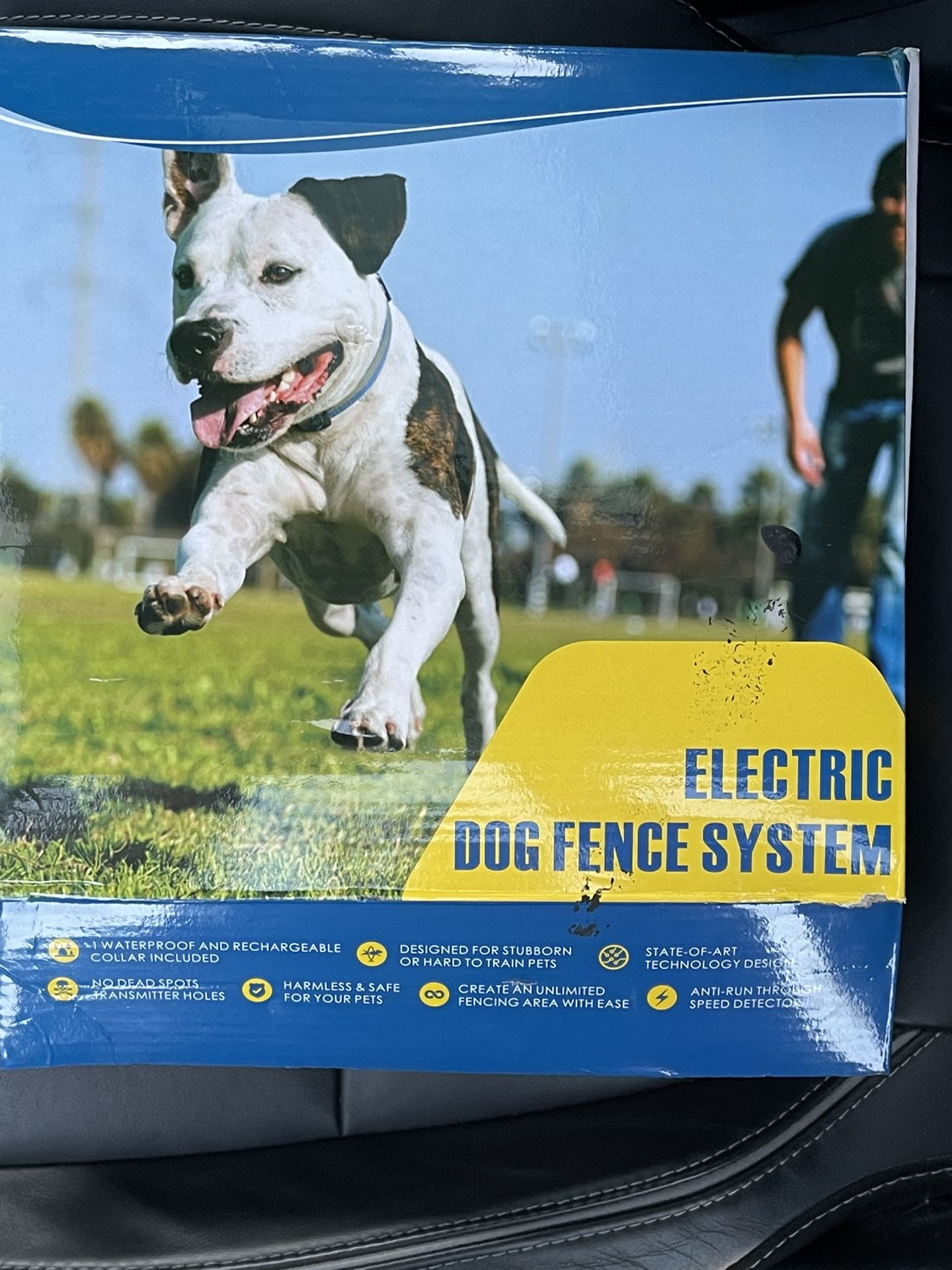 Masbrill Underground Electric Dog Fence New Open Box W/2 Collars