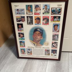 Mickey Mantle Tops Poster # 1648/10000