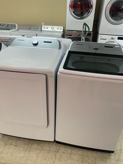 Washer and dryer electric available delivery 🚚