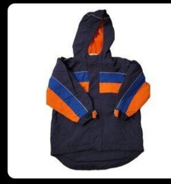 Hanna Andersson Boys Outdoors Jacket Coat Hooded Top Size 120 Multicolor  shirt