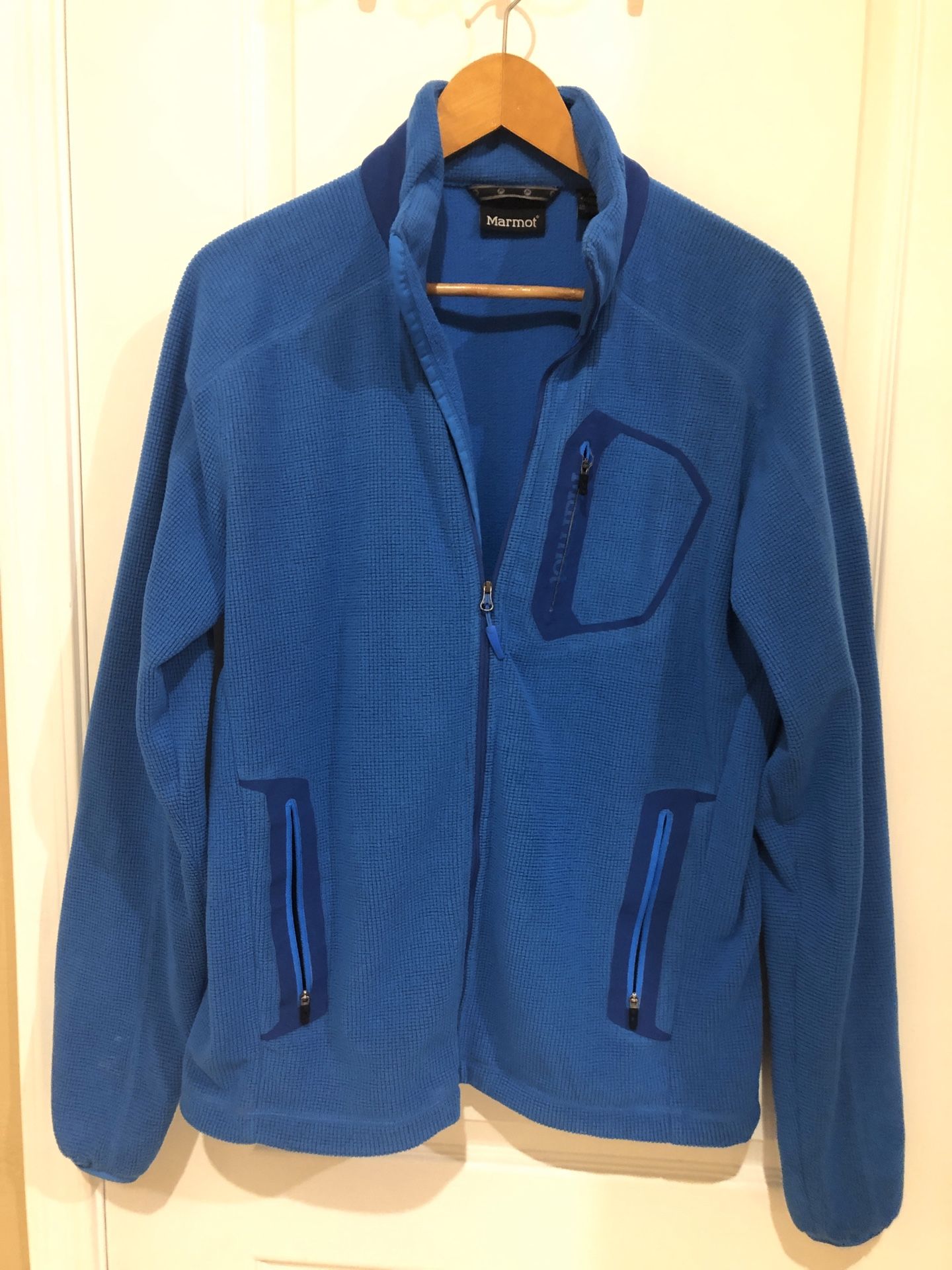 Marmot men’s medium, bright blue