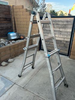 Multi position ladder
