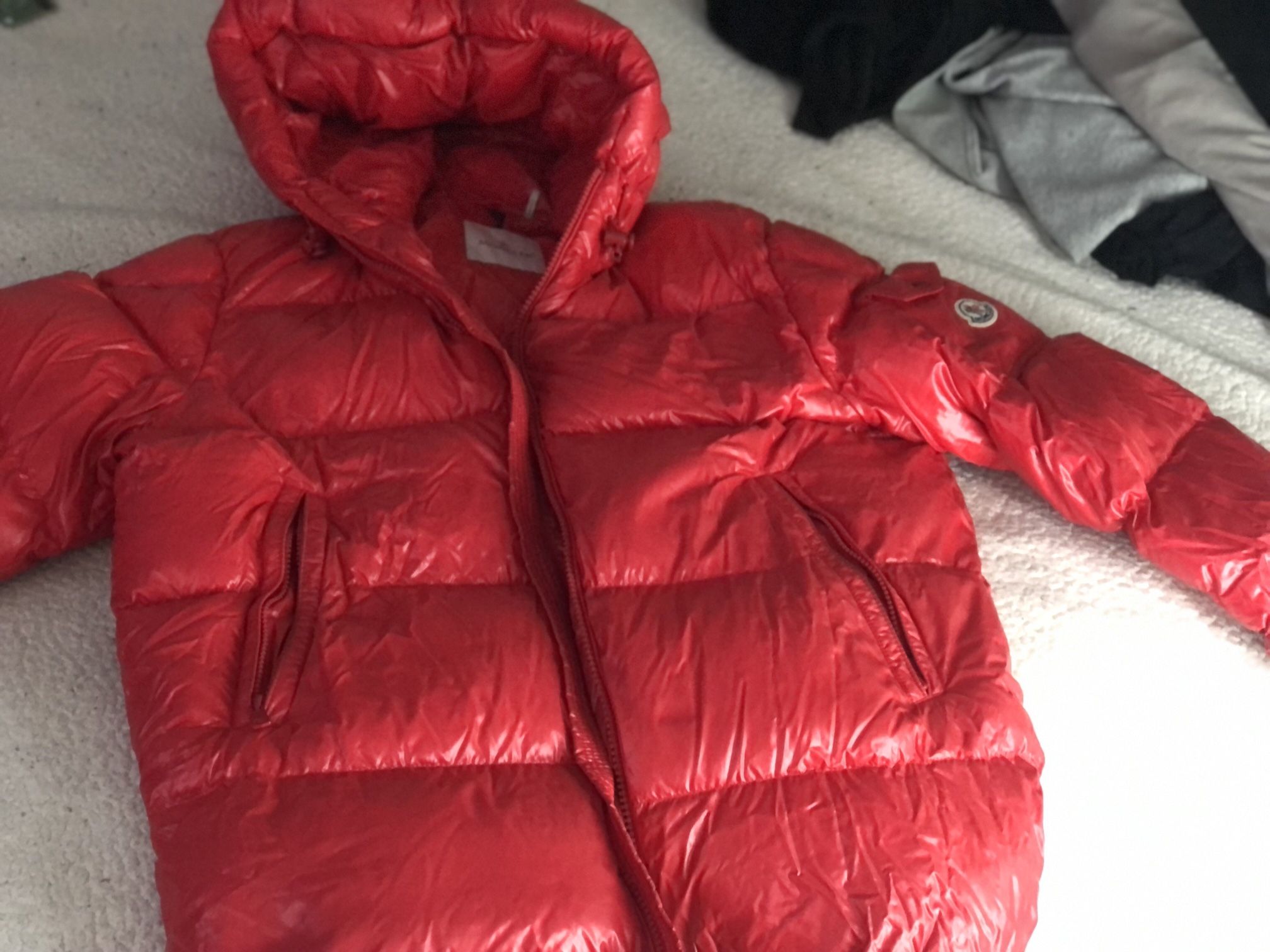 Moncler Red puffer Jacket 