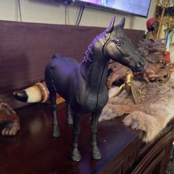 Vintage cast iron horse figurine
