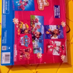 2 Paw Patrol And Dinosaur Wooden Puzzles 4in1