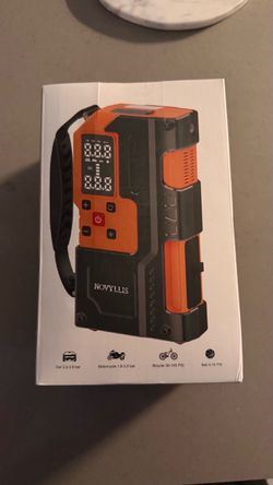 Car jump starter  and air compressor