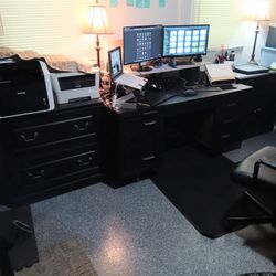 Free Desk and matching cabinets