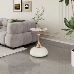 New White End Table
