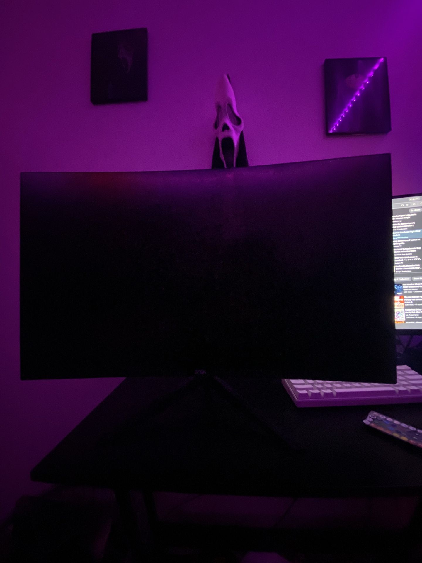 broken 240 hz curved gtek monitor 