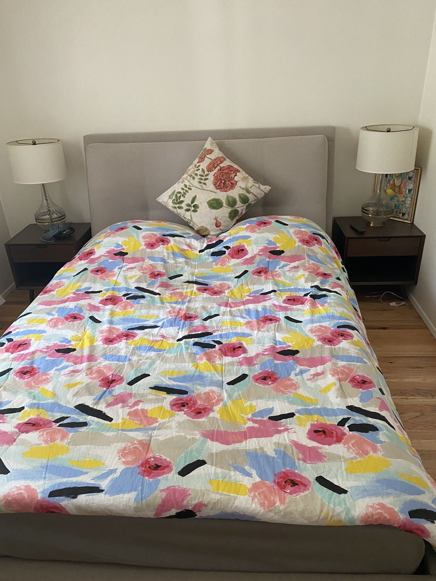 Queen Upholstered Bed