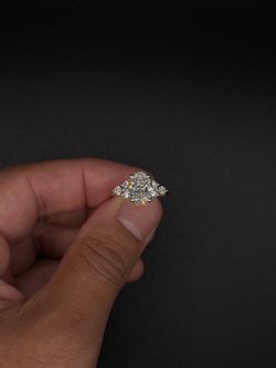 Wholesale price to the public! 14k lab diamond 2.50ct oval diamond ring VS1 F color